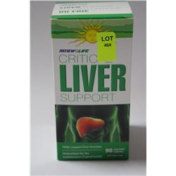 BOTTLE OF 90 CRITICAL LIVER SUPPORT CAPSULES