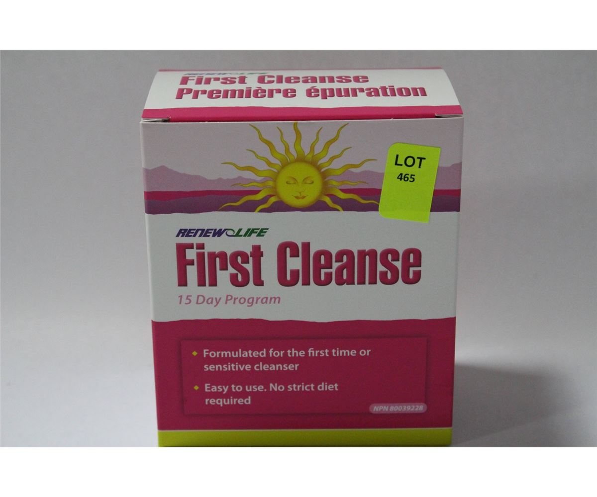 FIRST CLEANSE 15 DAY CLEANSING PROGRAM
