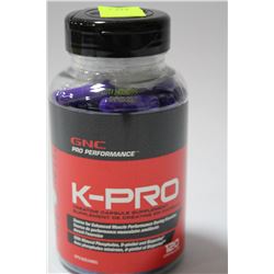 BOTTLE OF 120 GNC K-PRO CREATINE CAPSULES