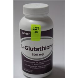 BOTTLE OF 60 GNC L GLUTATHIONE CAPSULES