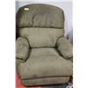 Image 1 : BROWN FABRIC LA-Z-BOY POWERED LIFT RECLINER
