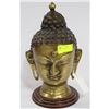 Image 1 : BRASS BUDDHA BUST, VERY OLD