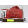 Image 1 : ERNIE SHAVERS SIGNED BOXING GLOVE
