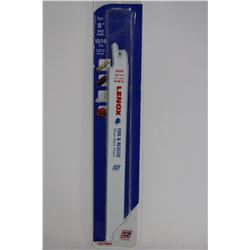 PACK OF 5 LENOX 8" WOOD AND METAL SAWZALL BLADES