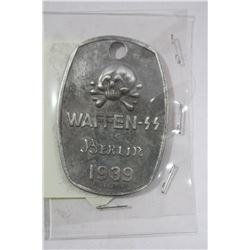 1939 GERMAN WAFFEN-SS PENDANT