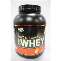 5LBS OF ON GOLD STANDARD 100% WHEY POWDER