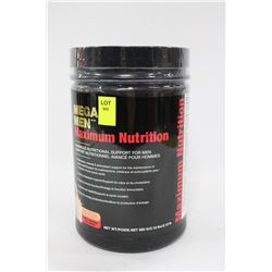 2.12LBS GNC MEGA MEN ADVANCE NUTRITIONAL SUPPORT