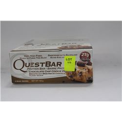 BOX W 12 CHOCOLATE CHIP COOKIE DOUGH PROTEIN