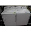 Image 1 : GE HIGH EFFICIENTY WASHER AND DRYER SET
