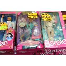 1980'S SET OF 6 BARBIE AND KEN DOLLS