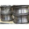 Image 1 : SET OF 4 GM 17" X 8" FACTORY ALUMINUM RIMS