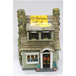HO RAILWAY LIGHT UP HOUSE