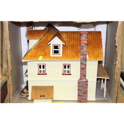 NEW HO SCALE GARDEN RAILWAY HOUSE