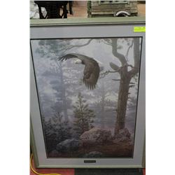 'SHROUDED FOREST' BY DANIEL SMITH FRAMED PRINT