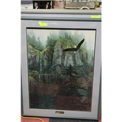 'SILENT MAJESTY' BY STEPHEN LYMAN FRAMED PRINT