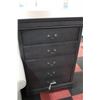 Image 1 : NEW GREY 5 DRAWER CHEST OF DRAWERS