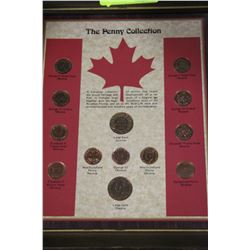 FRAMED PENNY COLLECTION