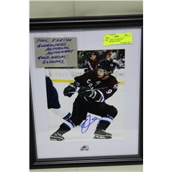 PAUL KARIYA  AUTHENTIC AUTOGRAPHED PHOTO