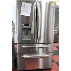 GE STAINLESS ARMOIRE FRIDGE 7 DAY WARRANTY