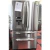 Image 1 : GE STAINLESS ARMOIRE FRIDGE 7 DAY WARRANTY