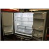 Image 2 : GE STAINLESS ARMOIRE FRIDGE 7 DAY WARRANTY
