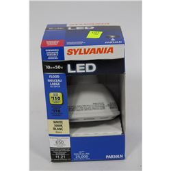 SYLVANIA 10 WATT=50 WATT LED FLOOD LIGHT
