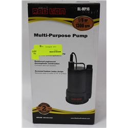 RED LION 1/6 HP MULTI PURPOSE PUMP