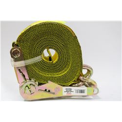 3300LB HEAVY DUTY 2" X27' RATCHET TIE DOWN STRAP