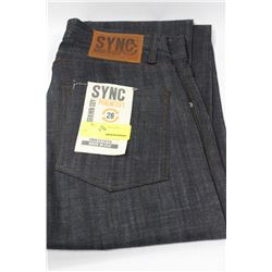 PAIR OF SYNC DENIM JEANS SIZE 28