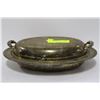 Image 1 : SILVERPLATED SERVING DISH W/ LID