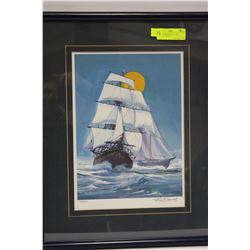 GILBERT PROVOST 1037/1450 SAILBOAT PRINT