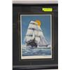 Image 1 : GILBERT PROVOST 1037/1450 SAILBOAT PRINT