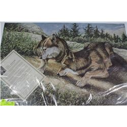 'PARENTS' BY GAIL ADAMS SIGNED PRINT