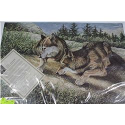 'PARENTS' BY GAIL ADAMS SIGNED PRINT