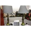 Image 1 : PAIR OF BRASS LAMPS