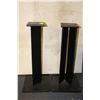 Image 1 : WOODEN SPEAKER STANDS