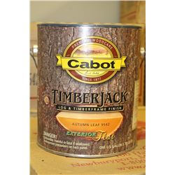 CASE OF 4- 3.785 LITRE PAILS OF AUTUMN LEAF STAIN