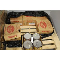 PALLET WITH 22 PAILS OF 3.785 LITRES BIRCH BARK