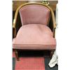Image 1 : ESTATE WOOD ARM DUSTY ROSE CHAIR