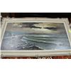 Image 2 : ESTATE OCEAN SCENE OIL ON CANVAS