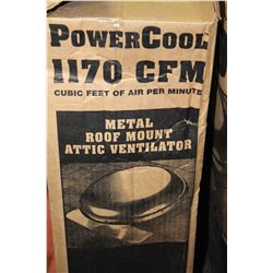 ROUND ROOF VENT FAN 1170 CFM ELECTRIC