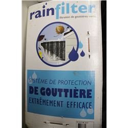 RAIN FILTER GUTTER FILTRATION SYSTEM