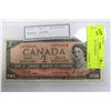 Image 1 : 1954 2 DOLLAR CANADIAN BANKNOTE