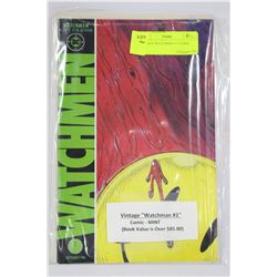 VINTAGE WATCHMAN #1 COMIC - MINT