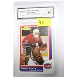 1986 O-PEE-CHEE PATRICK ROY