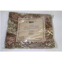 NEW WOVEN THROW BLANKET AS THEY COME