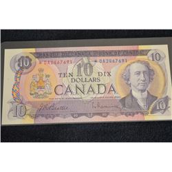(2) 1971 $10 Canada Replacement (Consecutive Serial No's)