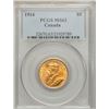 Image 1 : 1914 Canada Gold 5 Dollar