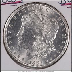 1883-CC Morgan Dollar