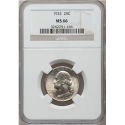 1932 US 25-Cent - MS-66!
